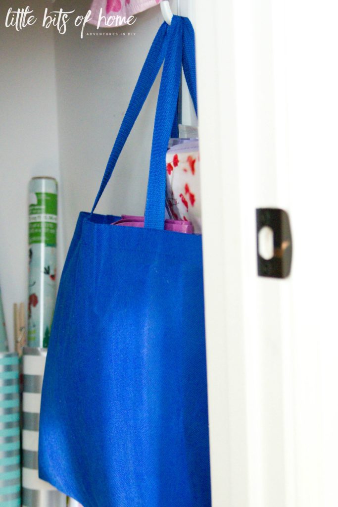 reusable bag storage