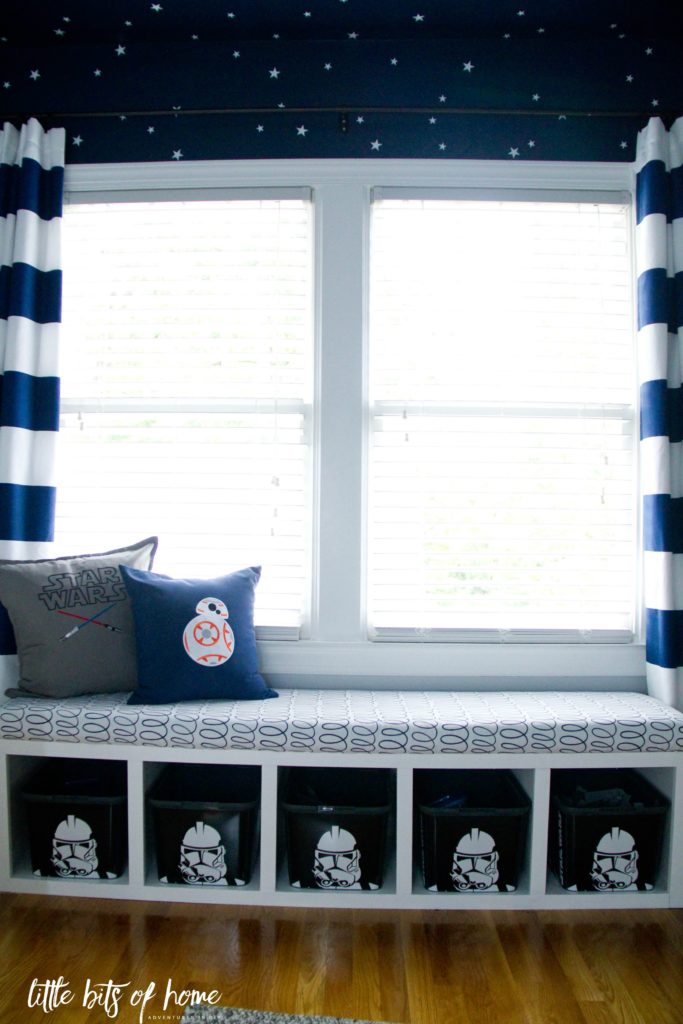 star wars big kid bedroom window seat verticle