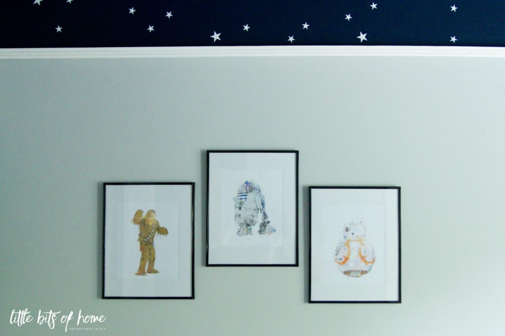 star wars kids bedroom art