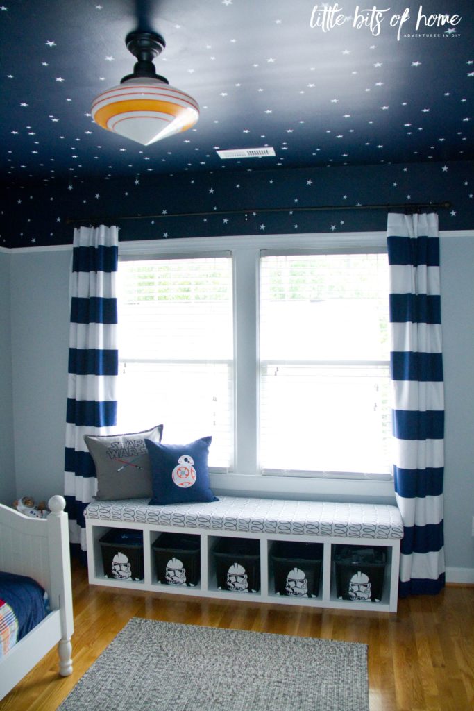 star wars kids bedroom window seat 2