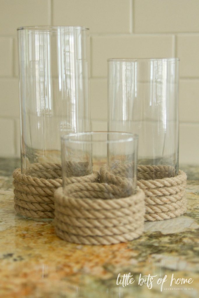 diy rope vase