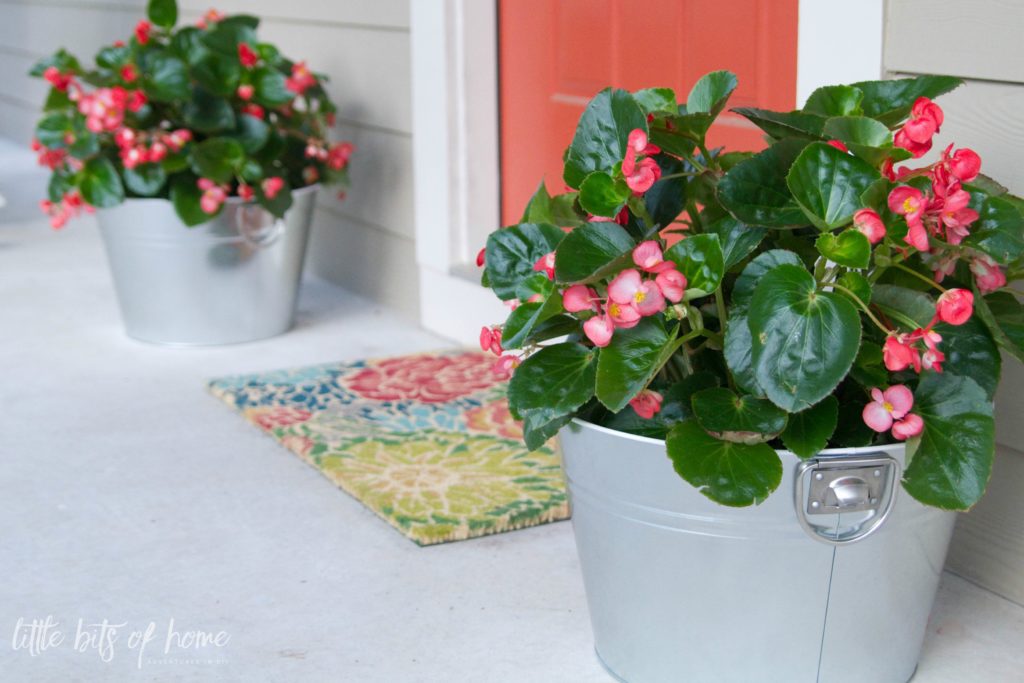 front porch flowers little bits of home