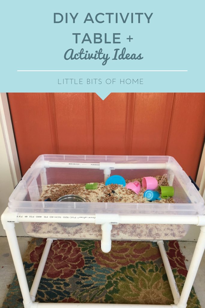 kids activity table diy