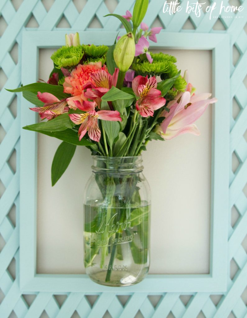 framed flowers