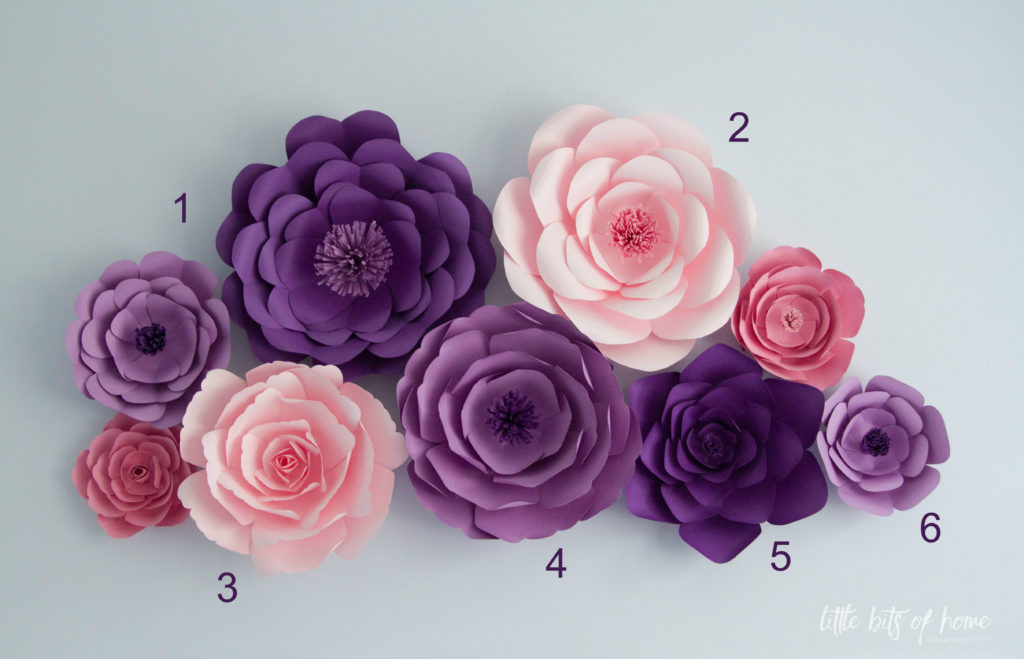 PAPER ROSE DIY TUTORIAL  Easy LARGE Paper Flowers + FREE templates! 