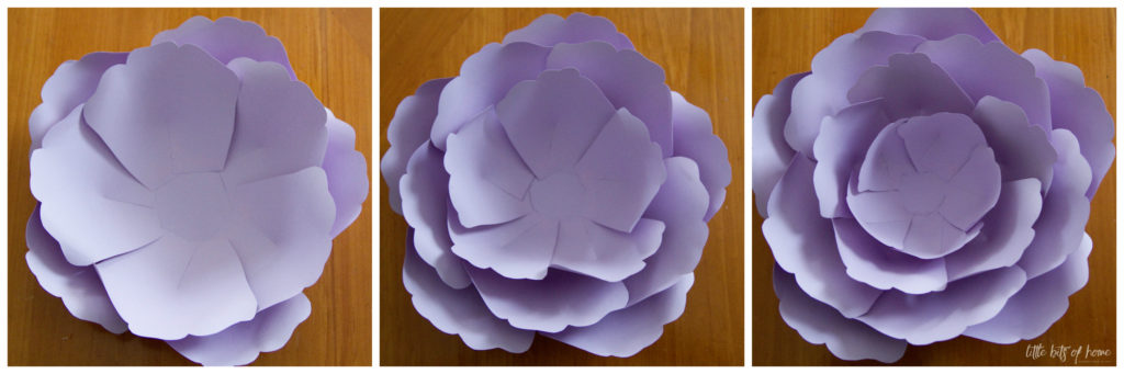 DIY Giant Paper Flowers Tutorial - Maison de Pax